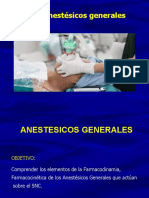 Anestesicos - Generales