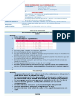 2 Trimestre Matematicas, Planeaciones