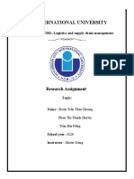 International University: Research Assignment