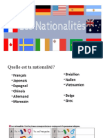 Nationalités
