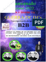 FLYER GUERRA DE DJS