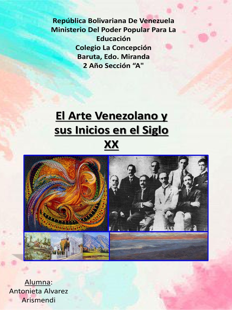 Inicios del Arte Venezolano en el Siglo XX | PDF | Impresionismo ...