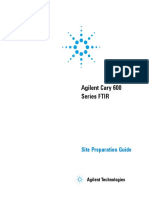 Agilent Cary 600 Series FTIR: Site Preparation Guide