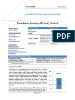 Foundation Securities (Private) Limited: Broker Management Rating Report