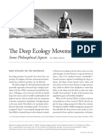 The Deep Ecology Movement: Some Philosophical Aspects