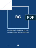 Guia para La Elaboracion de Memorias de Sostenibilidad