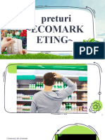 Ecomarketing - Strategia de Pret