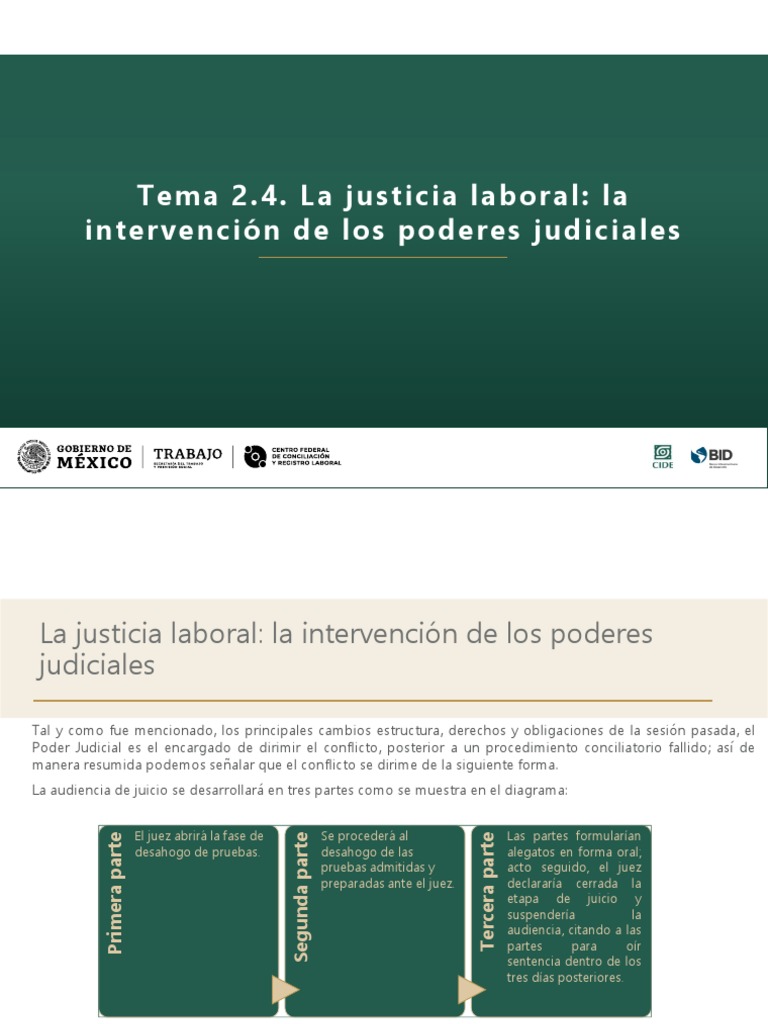 La Justicia Laboral 2.4 | PDF | Sentencia (ley) | Gobierno