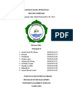 Laporan Hasil Penelitian Riset Operasi Kel 2