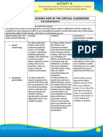 Utilization of Teaching Aids in The Virtual Classroom: Peer-Demonstration