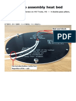 How To Assembly Heat Bed