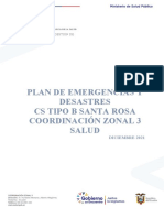 Emergencias y Desastres Cs Santa Rosa 2021
