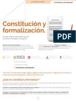 Constitución Y Formalización