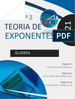 Álgebra - 2º Tema - Teoría de Exponentes II