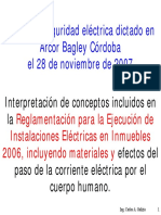 Arcor Curso Seguridad Eléctrica 28-11-2007 CD