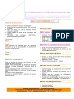 Programme Gestion Du Stress