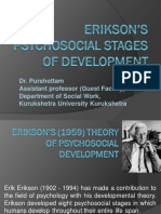 11 - Erikson's Theory of Psychosocial Development