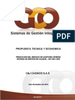 167-14 C&J CASINOS - AUDITORIA 9001
