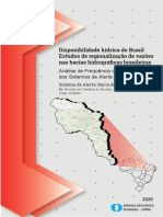 Disponibilidade hídrica do Brasil  Estudos de regionalização de vazões