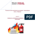 TSHST_seguridad-IV_UNiDAD 2 - Teoria de la extincion de incendios y agentes extintores