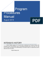 Procedures Manual Intensa July 2019 (Part 1) 