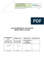 Plan de Emergencia Sierra Atacama
