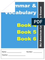 Grammar & Vocabulary: Book 4 Book 5 Book 6