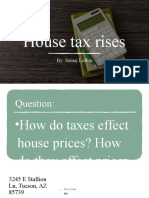 presentation about house tax rises