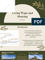 Living Wage and Housing