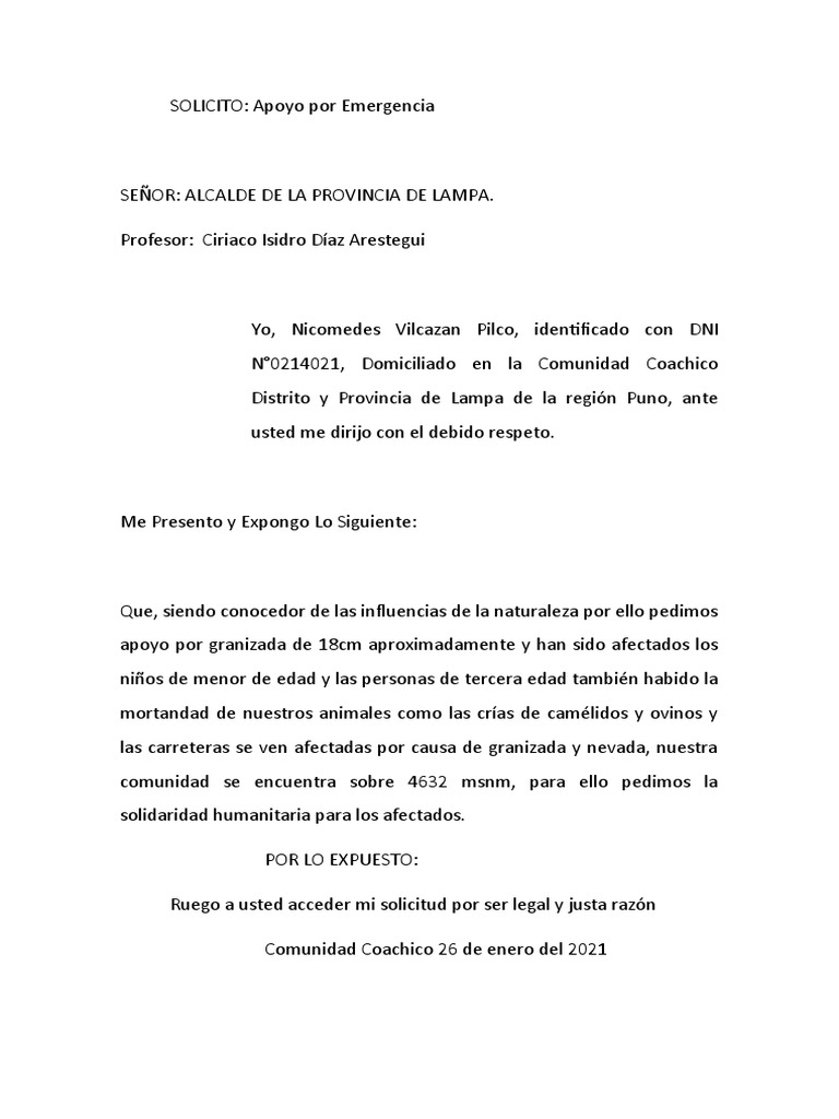 SOLICITO | PDF