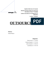 Informe Outsourcing - Administracion II