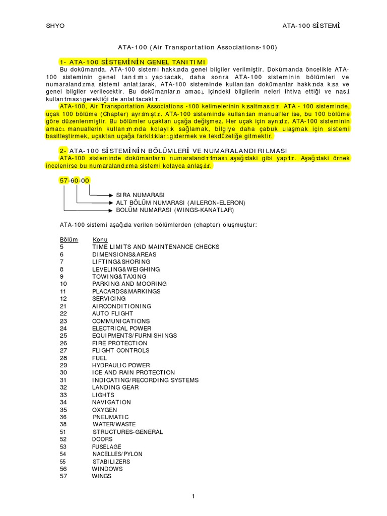 110 Ata 100 | PDF