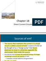 DC Circuits: Sources of emf and Internal Resistance