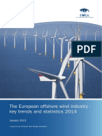EWEA European Offshore Statistics 2014