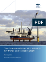 EWEA European Offshore Statistics 2015