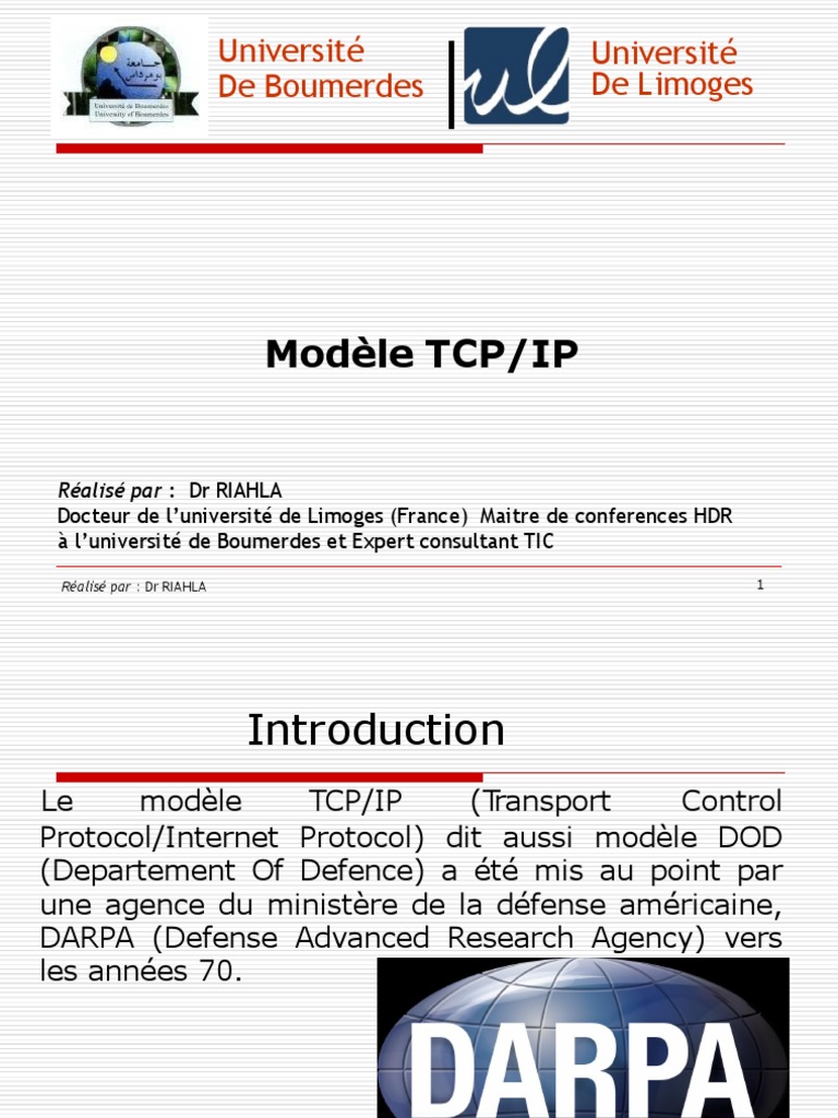 Modèle TCP/IP : Couches et Fonctionnalités | PDF | Suite des protocoles ...