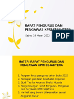 Rapat Pengurus & Pengawas