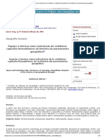 Espaço e Técnica Como Estruturas Do Cotidiano