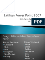 Latihan Power Point 2007