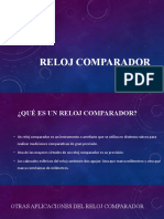 RELOj COMPARADOR