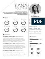 Mariana Napolitani UX Designer Profile