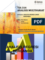 Analisis Regresi Berganda