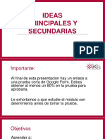 Ideas Principales y Secundarias 1