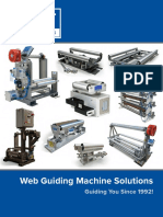 Web Guiding Machine Solutions Optimized for Converting Industry