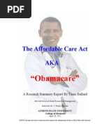 Download The Affordable Care Act by Tania Ballard SN56553977 doc pdf