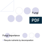 Fungi: Recyclers, Decomposers, and Disease Agents