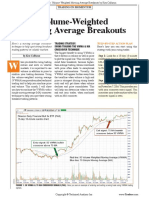 Volume Weighted Moving Average Breakouts by Ken Calhoun