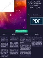 APLICACIÓN Y SEGUIMIENTO DE PROGRAMAS AMBIENTALES Cuadro