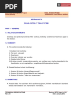 Disabled Toilet Specifications