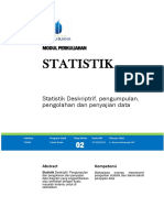 Modul 2. Statistik Deskriptif
